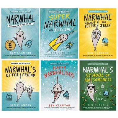 how many narwhal and jelly books are there: What if we explored the potential collaborations between the characters of Narwhal & Jelly and other beloved children's book series?