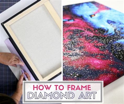 how to frame diamond art: choosing the right size for your masterpiece