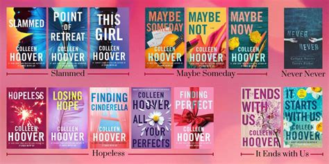 in what order should i read colleen hoover's books? exploring the narrative arcs and character development in her series